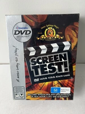Screen Test DVD Movie Trivia Board Game - New & Sealed - Image 1 of 2