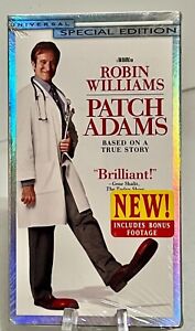 Patch Adams (VHS 1999) Robin Williams,RIP Brand New Sealed! RARE Collectible NEW