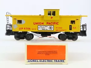 O Gauge 3-Rail Lionel 6-19706 UP Union Pacific Safety Caboose #9706 Lighted - Picture 1 of 14