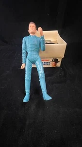 VINTAGE CAPT MADDOX BY MARX FORT APACHE FIGHTERS MOVABLE CAVALRYMAN W/box - Picture 1 of 5