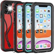Waterproof Case For iPhone 11 Dustproof Shockproof Cover with Screen Protector
