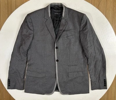 Blazer Abrigo Deportivo Chaqueta Gris Marc Jacobs Para Hombres Talla 48 100% Lana Hecho en Italia Foto 1 de 4