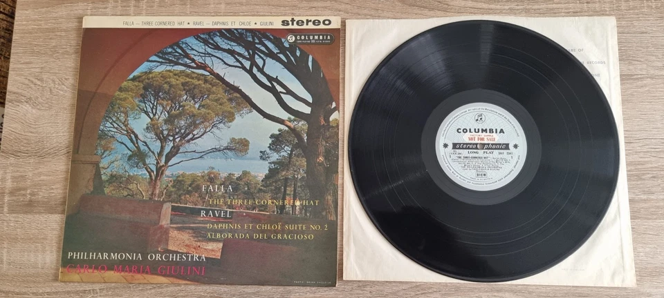 SAX 2341  Factory Sample  Falla Three Cornered Hat Daphnis Giulini NM B/S 1st - Image 1 of 3