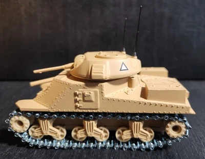 SOLIDO VEREM GRANT TANK  #6071 EL ALAMAINE DESERT  TAN 1:50 DIECAST VINTAGE 1989 - Image 1 of 4