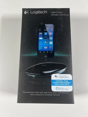 Logitech - Harmony Smart Control  (Remote Control & Smart Hub)  Black - NIB - - Image 1 of 4