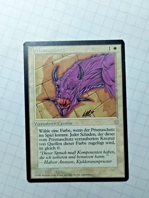 Mtg Prismatic Ward (Prismaschutz) Ice Age Regular Common - Uncirculated - Image 1 of 3