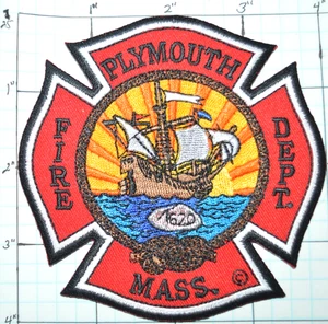 MASSACHUSETTS, PLYMOUTH FIRE DEPT PATCH - Picture 1 of 1