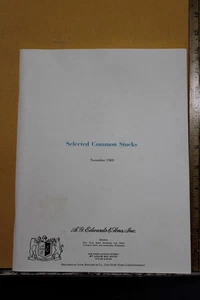 1969 A. G. Edwards & Sons Inc. Ausgewähltes Stammaktienheft - Bild 1 von 5