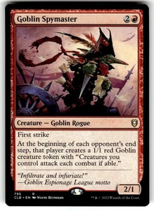 Goblin Spymaster Commander Legends: Battle for Baldur's Gate Regular MTG - Picture 1 of 2