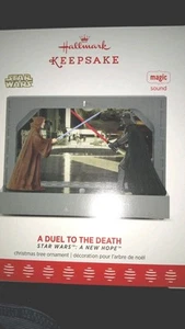 Hallmark Keepsake Star Wars A Duel To The Death Tree Ornament - Picture 1 of 3