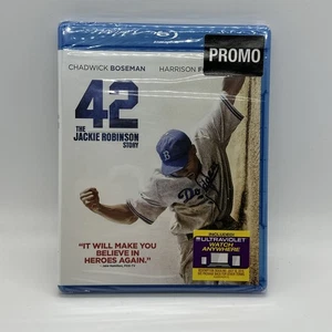 42 The Jackie Robinson Story (Blu-Ray) NEW SEALED - Baseball Movie "PROMO" - Picture 1 of 1