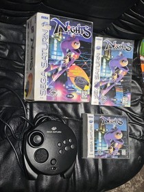 Nights Into Dreams Sega Saturn Box Manual Game Controller! Excellent Condition!