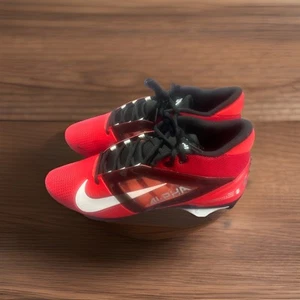 NIKE-Alpha Menace 4 Pro Cleats- Mens FD7037-600- New- Size 14.5- Red /BLK - Picture 1 of 8