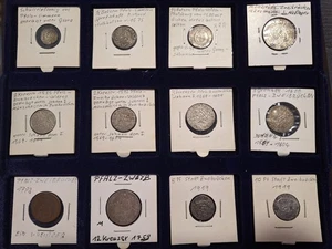 12x Konvolut Zweibrücken Batzen Kreuzer Schüsselpfennig Münzen 1569-1919 Pfalz - Picture 1 of 10