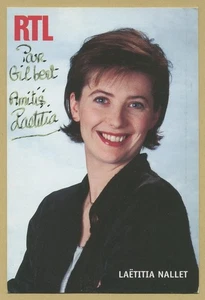 Laëtitia Nallet - Animatrice de télévision française - Jolie photo dédicacée - Picture 1 of 1