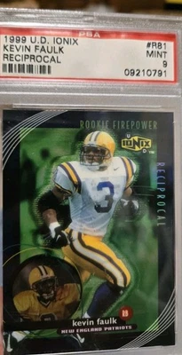 1999 KEVIN FAULK Reciprocal U.D. IONIX  PSA MINT 9 #R81 - Image 1 of 4