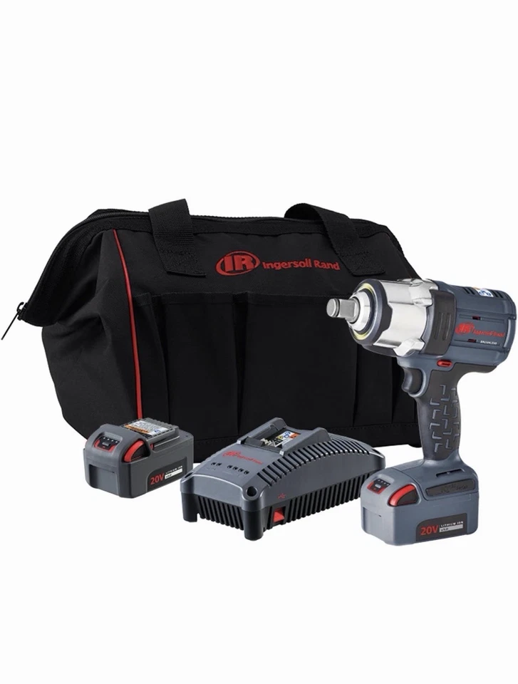 Ingersoll Rand W7172-k22 3/4" Iqv20 Impact Wrench 2 Battery Kit
