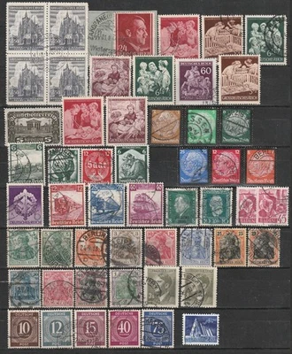 130) DEUTSCHES REICH  - GERMANY   USED SELECTION   - PERFECT - Image 1 of 3