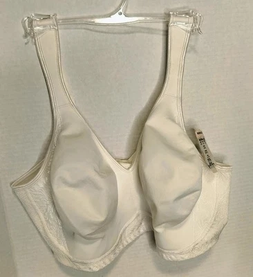 Playtex 18 Hour Seamless Wirefree Bra TruSUPPORT 4049 White 42DD NWT - Image 1 of 4