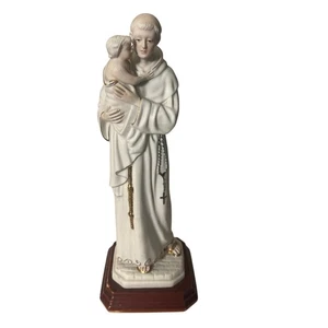 Heiliger Antonius und Kind Porzellan Figur Coelho Portugal spirituelle Wohndeko - Bild 1 von 11