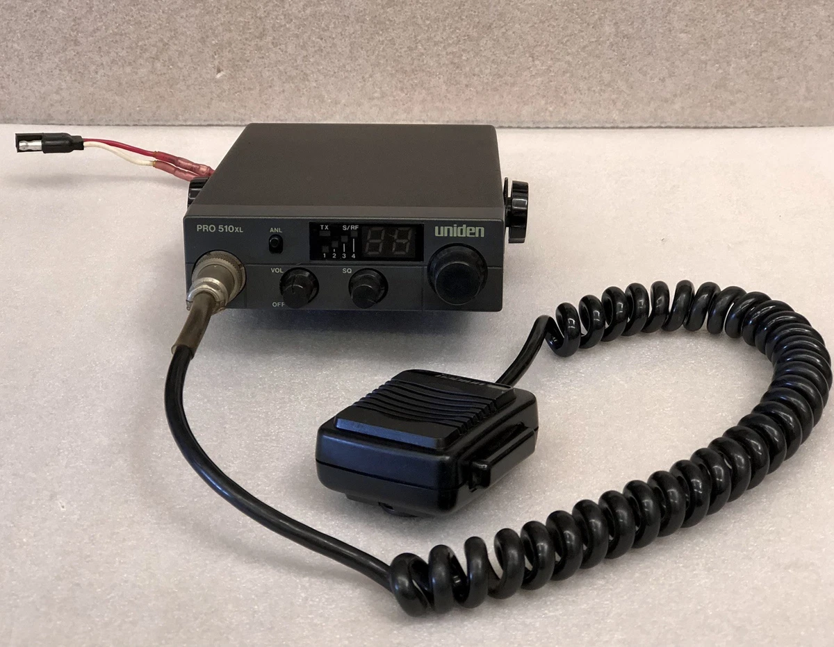 Radio Cb De Camioneros De 40 Canales De Uniden Pc78ltx Con E