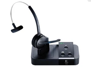 Logitech BH970 Wireless Headset with Mic Mono DECT Headset by Jabra - Black - Picture 1 of 1