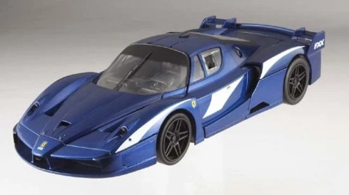FERRARI FXX EVOLUZIONE BLUE MET. 1:18 MATTEL FOUNDATION - Immagine 1 di 1