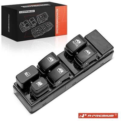 Interruptor de janela de energia dianteiro driver A-Premium para Hyundai Sonata 02-05 935703D121 - Imagem 1 de 4