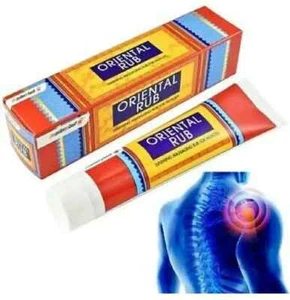 Oriental Warming Rub For Massaging Muscles Soothing Tube Balm Heating Cream 70g - Picture 1 of 3