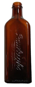 Vintage Rawleighs Brown Glass Bottle - Picture 1 of 7