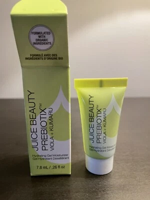 Juice Beauty Prebiotix Hydrating Gel Moisturizer 7.8 ml .26 oz Travel Size NIB - Image 1 of 2