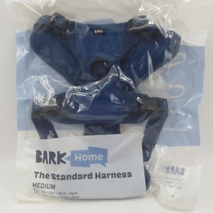 Arnés Barkbox mediano azul marino para perros corteza hogar estándar sin tirar ajustable 22"-30" - Imagen 1 de 10