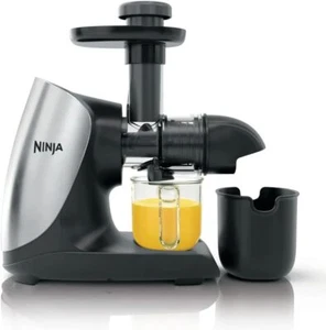 Ninja Cold Press Juicer Pro Powerful Slow Juicer w/ Total Pulp Control (Silver) - Picture 1 of 9
