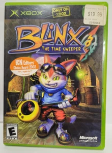 * Blinx The Time Sweeper (Microsoft Original Xbox) Complete CIB - Picture 1 of 4