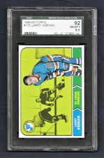 1968-69 1968 Topps Larry Keenan #115 St Louis Blues NM/MT+ (SGC 92 / PSA 8.5)