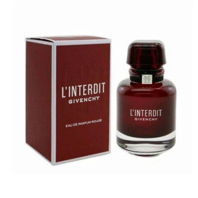 GIVENCHY L'INTERDIT ROUGE EAU DE PARFUM SPRAY PARA MUJER 1,7 OZ / 50 ml ¡SELLADO! Foto 1 de 3