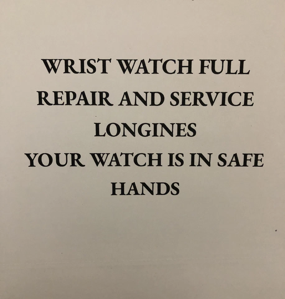 Reloj Pulsera LONGINES Vintage REPARACIÓN COMPLETA Y SERVICIO CON GARANTÍA Foto 1 de 1
