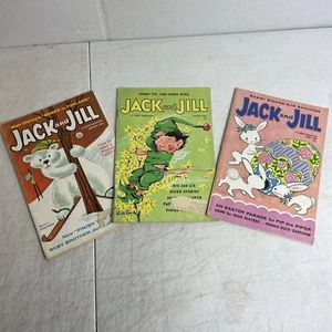 Jack And Jill Magazine Lot of 3 Vintage Issues 1962 Very Good Used - Bild 1 von 11