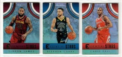 2017 18 Panini Essentials Essential Stars YOU PICK LEBRON CURRY PAUL OLADIPO ETC - Image 1 of 2