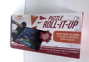 Roll Up Puzzle Mat 46" x 26" Passend für bis zu 1500 Teile Puzzle Puzzle NEU - Bild 1 von 7