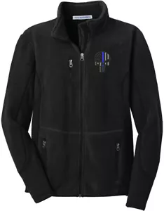 Punisher Blue Line R-Tek Pro Fleece Full-Zip Jacket F227 - Picture 1 of 1