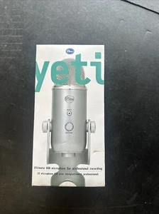 Yeti Blue USB Microphone For Professional Recording (Silver) - Picture 1 of 5