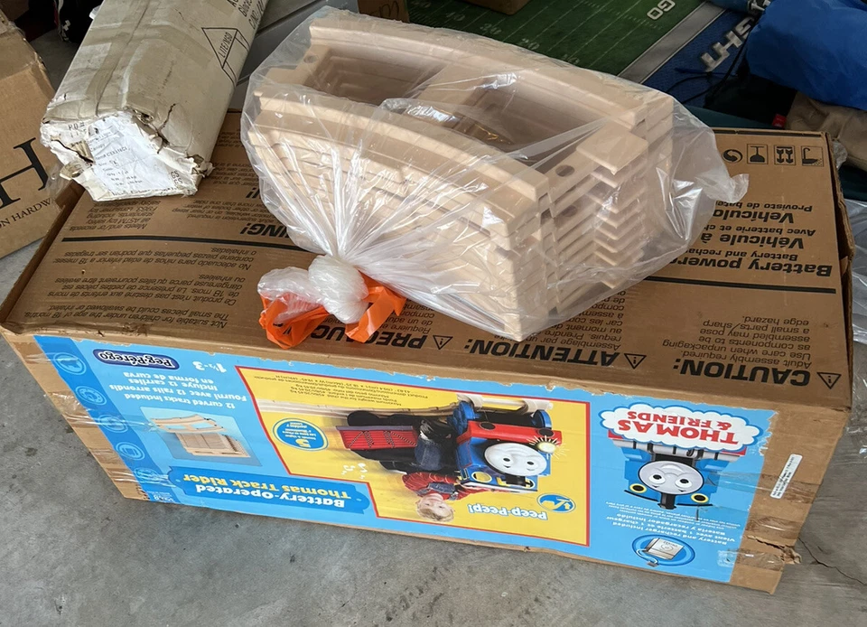 Original 2000s Thomas the Tank Engine Battery Powered Rider With Tracks  - Image 1 of 4