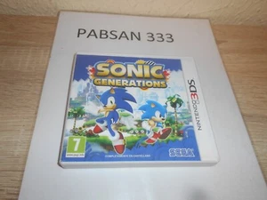 3DS - SONIC GENERATIONS , PAL ESPAÑOL , COMPLETO - Imagen 1 de 3
