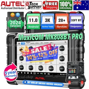 Autel MaxiCOM MK808BT PRO Bidirection Diagnostic Scanner BT ver of MK808S/MX900 - Picture 1 of 18
