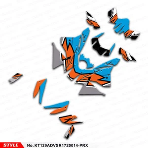Full Vinyl Sticker Graphics Kit for 1290 Super Adventure S R 2017 2018 2019 2020 - Picture 1 of 21
