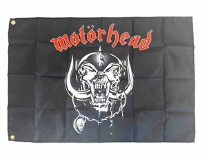MOTORHEAD ICONIC BAND LOGO 3X2 FOOT FLAG FREE UK POST - Picture 1 of 1