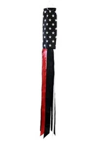 Banderas Importador EE. UU. Delgado LÍNEA ROJA Super Brillante Poli CALCETÍN América Merica Indepe - Imagen 1 de 3