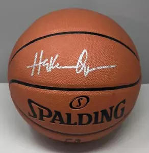 Hakeem Olajuwon Autograph Signed NBA Basketball JSA Authentic - Picture 1 of 3