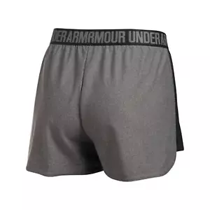 Under armour Play Up 2.0 Women's Shorts, Carbon Heather/Black XS - Picture 1 of 2